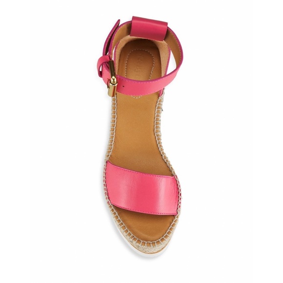 SEE BY CHOLE “GLYN LEATHER EDGE ESPADRILLE” - Picture 3 of 7